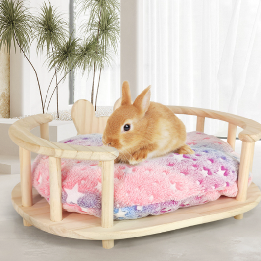 BunnyBurrow - Rabbit Solid Wood Bed