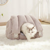 ArchedPurrPalace - Dual-Purpose Arched Cat Nest Bed