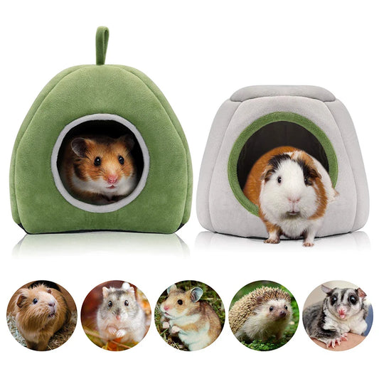 FluffyFurryDen - Cozy Cotton Nest for Small Pets