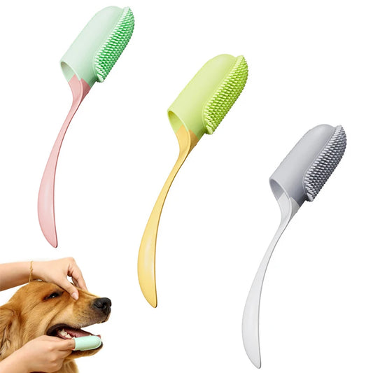 DoggyDentalDeluxe - Finger Toothbrush Dual Color 360º